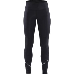 Craft Lumen Urban Run Tights Dames Sportlegging - Black/Silver