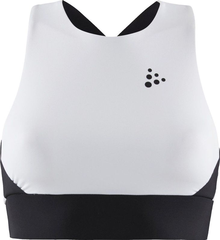 Tanktop Craft Women UNTMD Cropped Singlet White Black