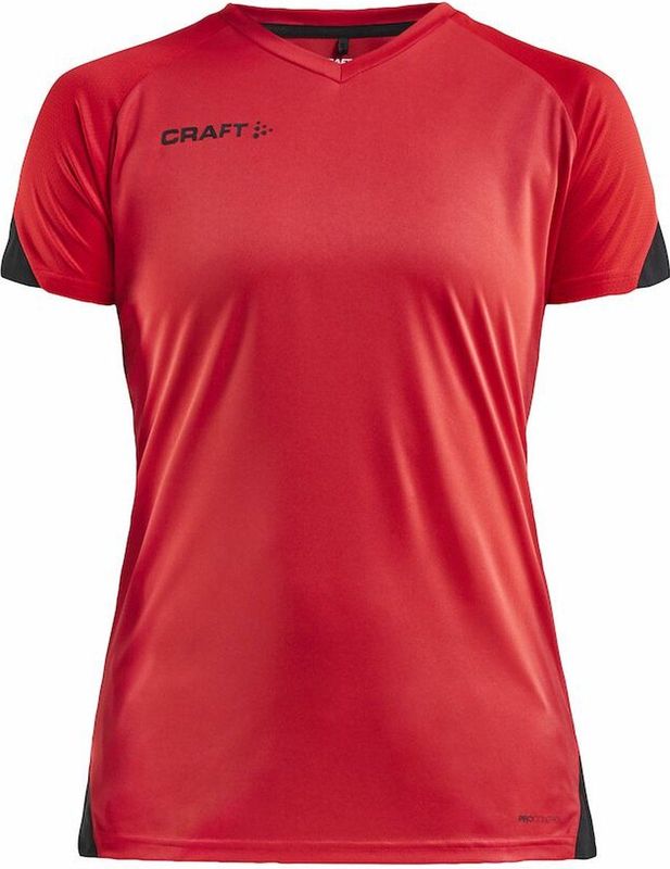 Craft Pro Control Impact SS Tee 229 - Bright Red Black
