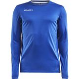 Craft - Pro Control Impact LS Tee - Tennisshirt - Cobolt Navy - 100% Gerecycled Polyester