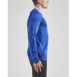 Craft - Pro Control Impact LS Tee - Tennisshirt - Cobolt Navy - 100% Gerecycled Polyester