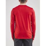 Craft Pro Control Impact LS Tee M 1908231 - Bright Red Black