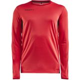 Craft Pro Control Impact LS Tee M 1908231 - Bright Red Black