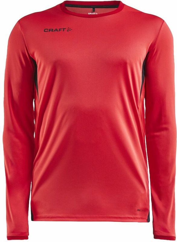 Craft Pro Control Impact LS Tee M 1908231 - Bright Red Black