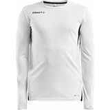 Craft Pro Control Impact LS Tee M 1908231 - White Black