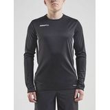 Craft Pro Control Impact LS Tee M 1908231 - Black White