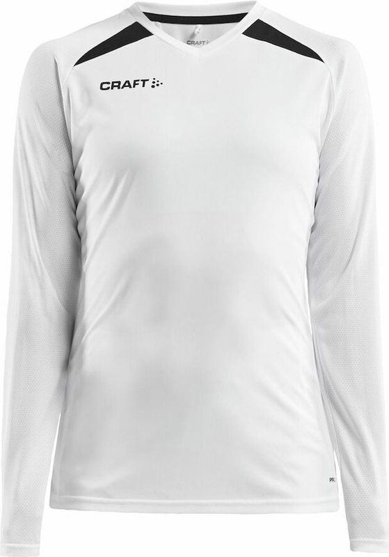 Craft Pro Control Impact LS Tee 232 - White Black
