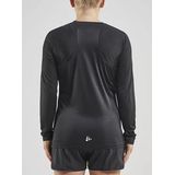 Craft - Pro Control Impact - Tennisshirt - Zwart - 100% Gerecycled Polyester