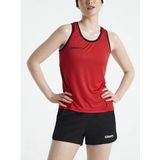 Craft - Pro Control Impact - Tanktop - Bright Red Black - 100% Gerecycled Polyester