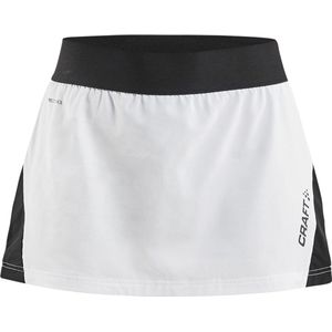 Craft Pro Control Tennisrokje Dames - Wit / Zwart | Maat: XL
