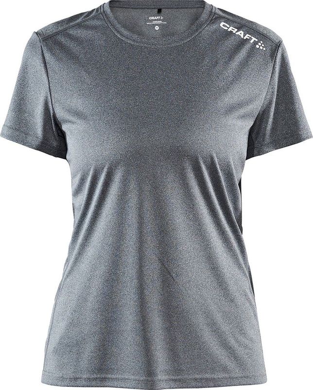 Craft Rush SS Tee 362 - Dk Grey Melange