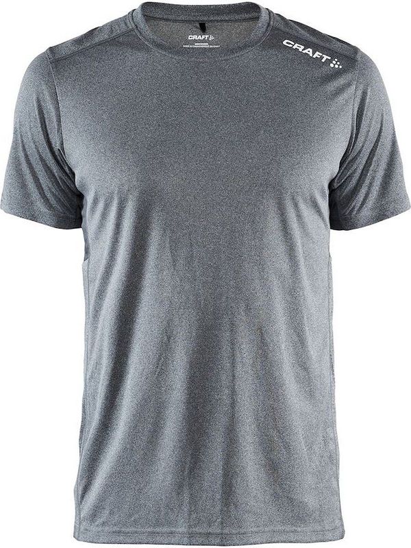 Craft Rush Running T-Shirt Heren - Donkergrijs Gemeleerd