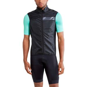 Craft - Essence Light Wind Vest - Heren - Groen - Gerecycled Polyester
