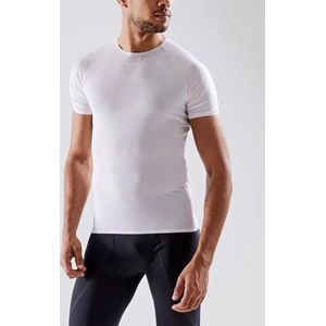 Craft - Pro Dry Nanoweight SS - Sportshirt - Wit - Tight Fit