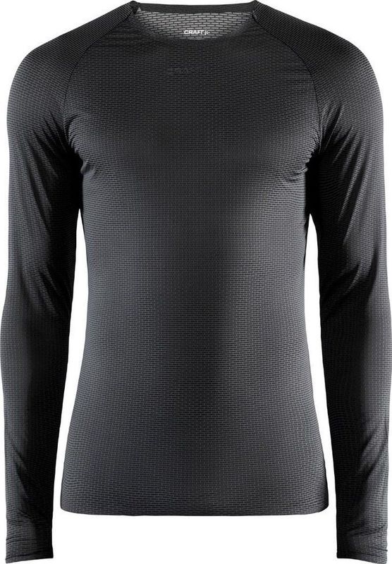 Craft - Pro Dry Nanoweight L/S Sportshirt - Heren - Zwart - Polyester