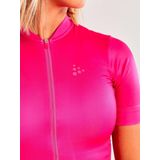 Craft Fietsshirt Korte mouwen Dames Roze - ESSENCE JERSEY W FAME