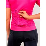 Craft Fietsshirt Korte mouwen Dames Roze - ESSENCE JERSEY W FAME