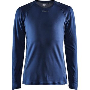 Craft Advanced Essence L/S Tee Sportshirt (Heren |blauw)