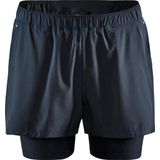 Craft - Adv Essence 2-In-1 Stretch Shorts - Black - Katoen