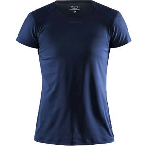 Craft Womens ADV Essence S/S Slim Tee Sportshirt (Dames |blauw)