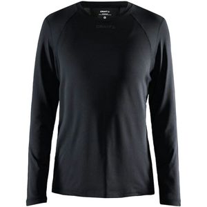 Craft Womens Advanced Essence L/S Tee Sportshirt (Dames |zwart)