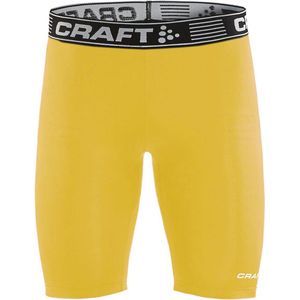 Craft Pro Control Compression Short Tights 1906858 - Sweden Yellow