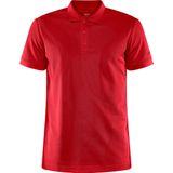 Craft - Core Unify - Poloshirt - Bright Red - 100% Gerecycled Polyester