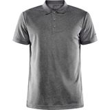 Craft - Core Unify - Poloshirt - Grijs Melange - 100% Gerecycled Polyester
