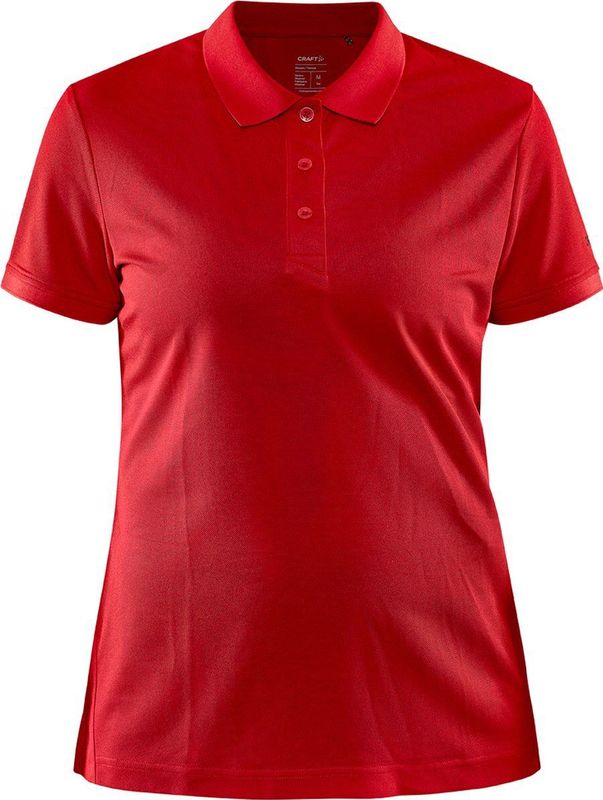 Polo Craft Women Core Unify Polo Shirt Bright Red