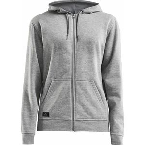 Craft Community FZ Hoodie 906 - Grey Melange
