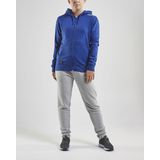 Craft - Community - Trainingsbroek - Grey Melange - Toelopende Pasvorm