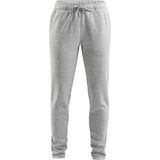Craft - Community - Trainingsbroek - Grey Melange - Toelopende Pasvorm