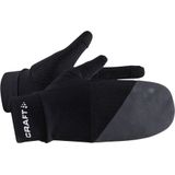 Craft ADV Lumen Fleece Hybrid Glove Laufhandschuhe - Schwarz, Größe M