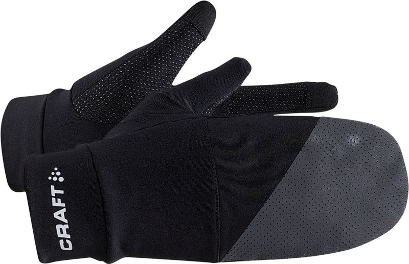 Craft ADV Lumen Fleece Hybrid Glove Laufhandschuhe - Schwarz, Größe M