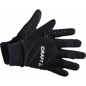 Craft team handschoenen in de kleur zwart.