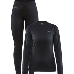 Craft Core Dry Baselayer Thermoset Dames Zwart