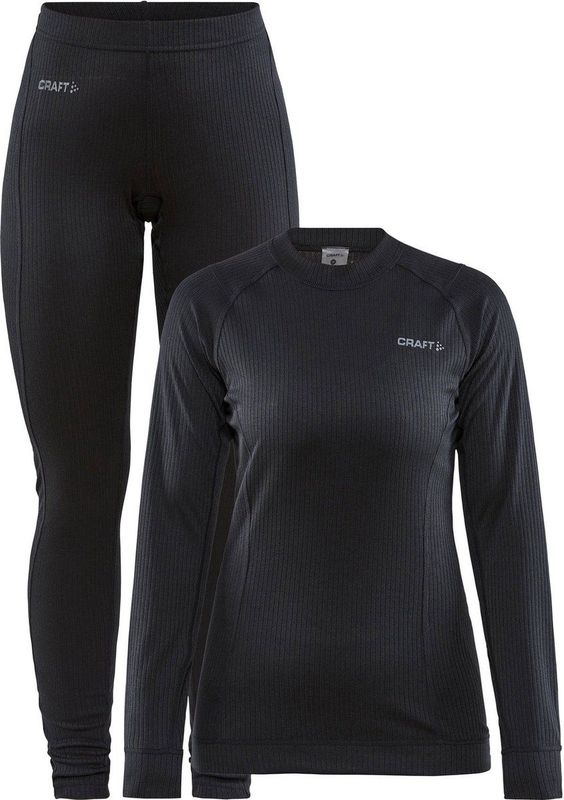Craft - Core Dry Baselayer - Thermoshirt - Zwart - 100% Polyester