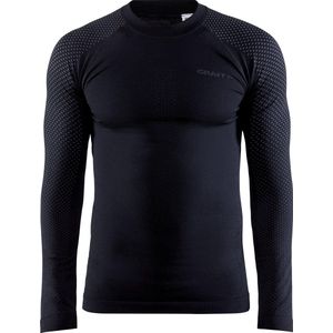 ADV WARM FUSKNIT Thermoshirt - Zwart - Lichtgewicht Thermisch Garen
