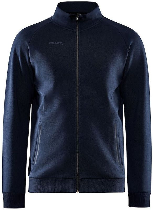 Craft - Core Soul Full Zip Jkt - Dk Grey Melange - Vest