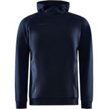 Craft - Core Soul Hood Sweatshirt - Dark Navy - Katoen, Polyester, Elastaan