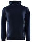 Craft - Core Soul Hood Sweatshirt - Dark Navy - Katoen, Polyester, Elastaan