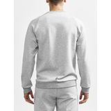 Craft - Core Soul Crew Sweatshirt - Trui - Grey Melange - Katoen/Polyester/Elastaan