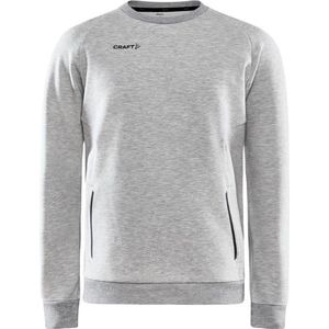 Craft - Core Soul Crew Sweatshirt - Trui - Grey Melange - Katoen/Polyester/Elastaan
