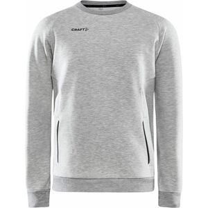 Craft - Core Soul Crew Sweatshirt - Trui - Grey Melange - Katoen/Polyester/Elastaan