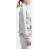 Craft CORE Soul Full Zip Jacket W 1910627 - Grey Melange - XS