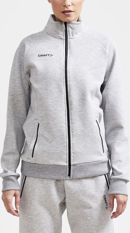 Craft CORE Soul Full Zip Jacket W 1910627 - Grey Melange - XS