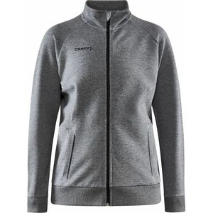 Craft Core Soul Full Zip Jacket Dames - Dark Grey Melange
