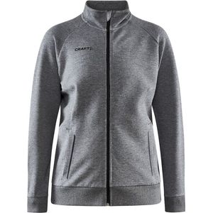Craft CORE Soul Full Zip Jacket 627 - Dk Grey Melange
