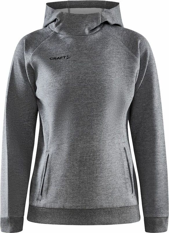 Craft CORE Soul Hood Sweatshirt 629 - Dk Grey Melange