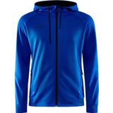 Craft - ADV Unify - Full Zip Hood - Groen - Gerecycled Polyester